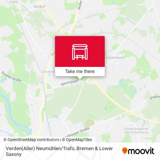 Verden(Aller) Neumühlen/Trafo map