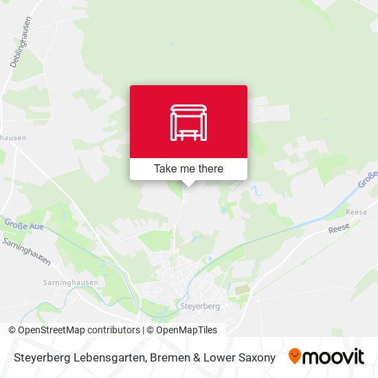 Steyerberg Lebensgarten map