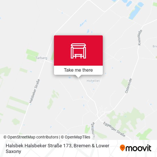 Halsbek Halsbeker Straße 173 map
