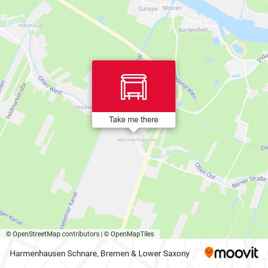 Harmenhausen Schnare map