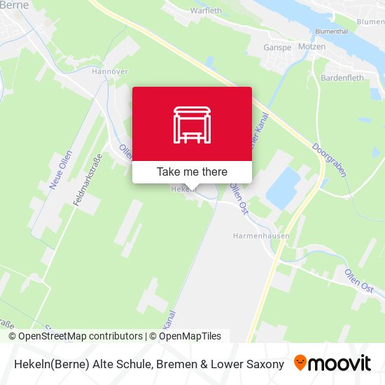 Hekeln(Berne) Alte Schule map