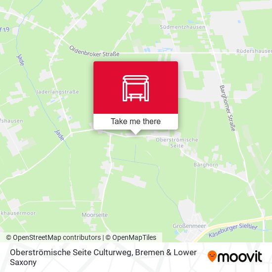 Oberströmische Seite Culturweg map
