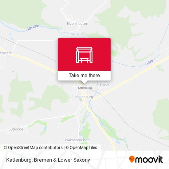 Katlenburg map
