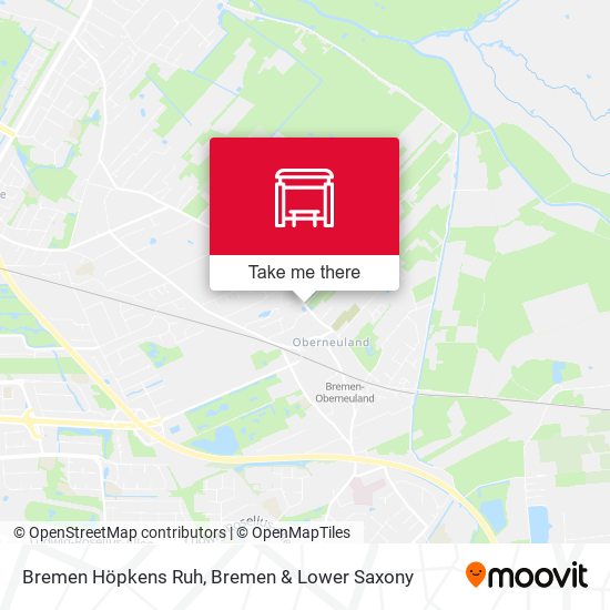 Bremen Höpkens Ruh map