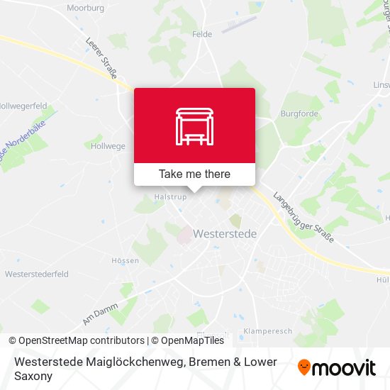 Westerstede Maiglöckchenweg map