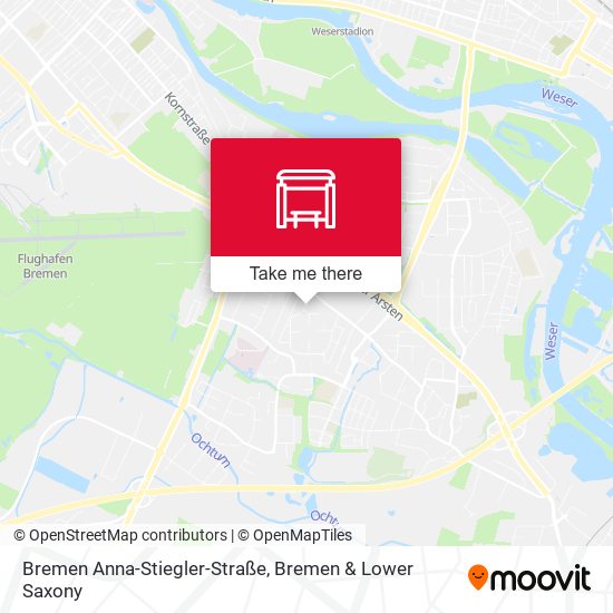 Bremen Anna-Stiegler-Straße map
