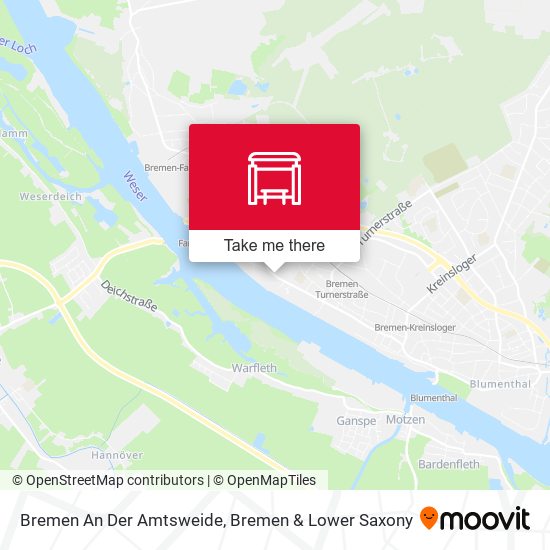 Bremen An Der Amtsweide map