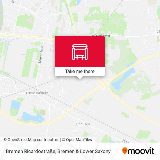 Bremen Ricardostraße map