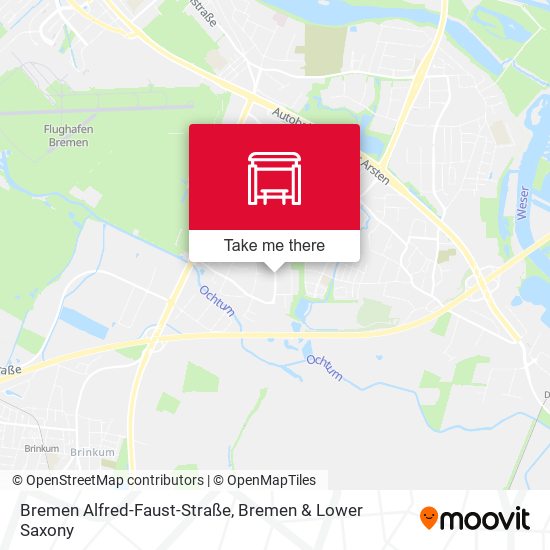 Bremen Alfred-Faust-Straße map