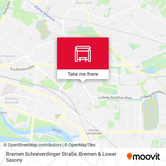 Bremen Schneverdinger Straße map