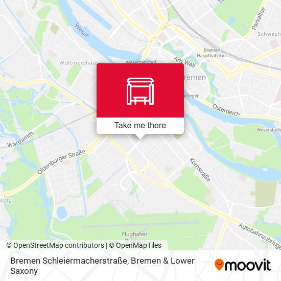 Bremen Schleiermacherstraße map