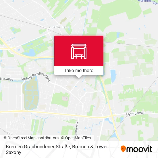 Карта Bremen Graubündener Straße