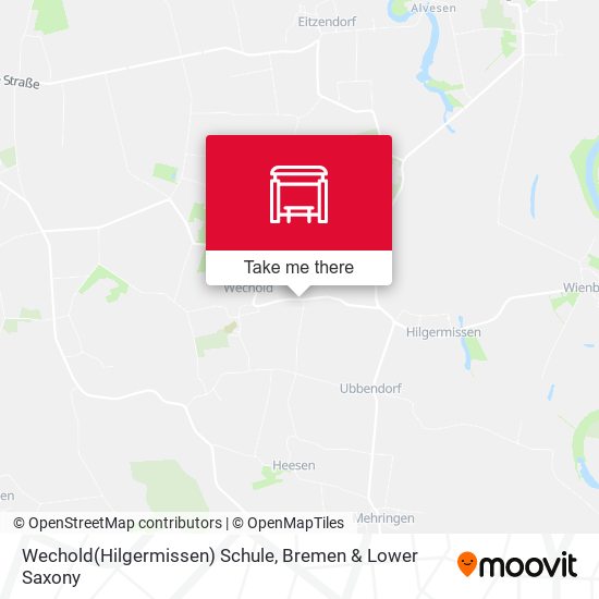 Wechold(Hilgermissen) Schule map