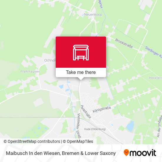 Maibusch In den Wiesen map