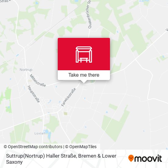 Suttrup(Nortrup) Haller Straße map