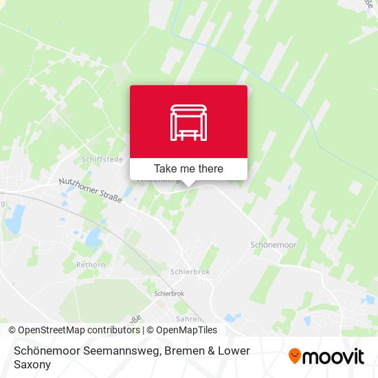 Schönemoor Seemannsweg map
