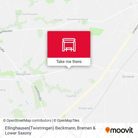 Ellinghausen(Twistringen) Beckmann map
