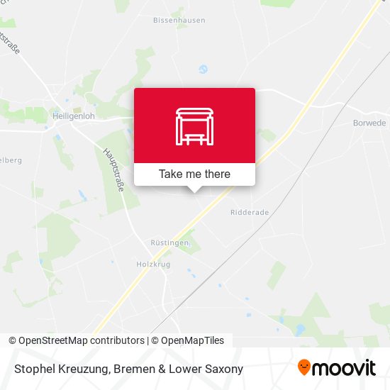 Stophel Kreuzung map