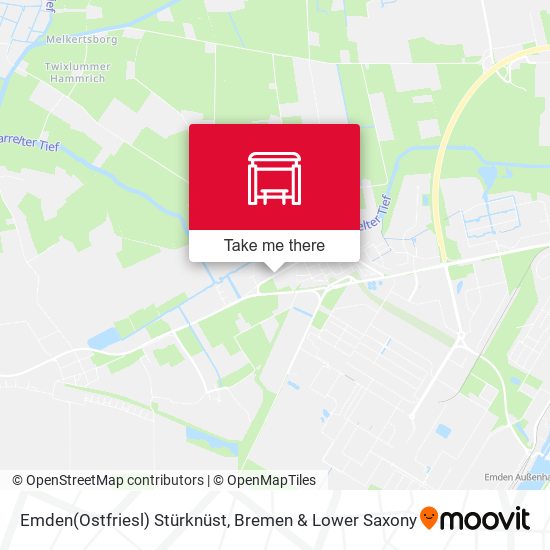 Emden(Ostfriesl) Stürknüst map