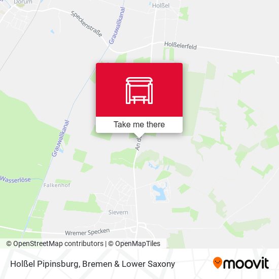 Holßel Pipinsburg map