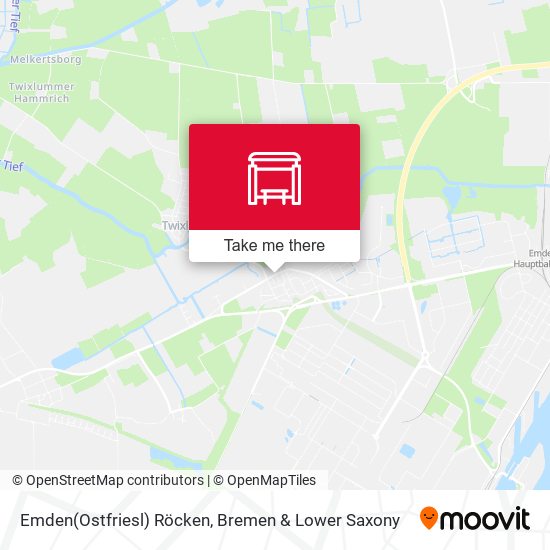 Emden(Ostfriesl) Röcken map