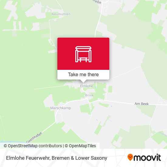 Elmlohe Feuerwehr map