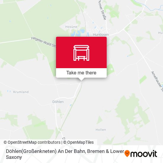 Döhlen(Großenkneten) An Der Bahn map