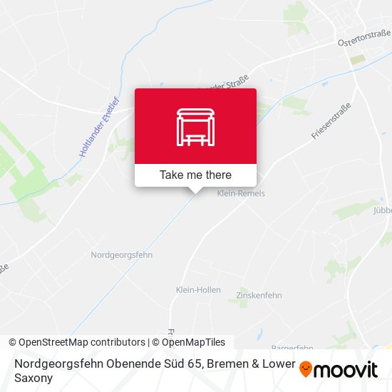 Nordgeorgsfehn Obenende Süd 65 map