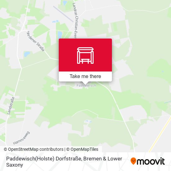 Paddewisch(Holste) Dorfstraße map