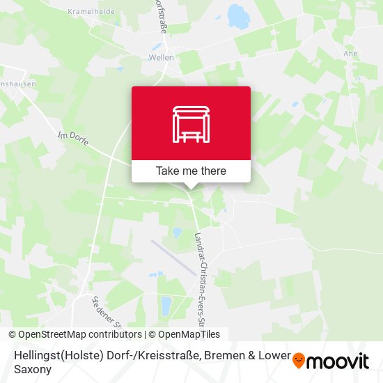 Hellingst(Holste) Dorf- / Kreisstraße map