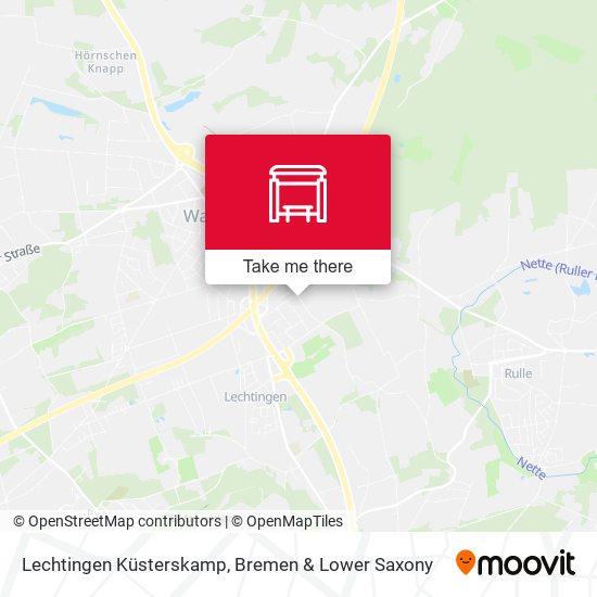 Lechtingen Küsterskamp map