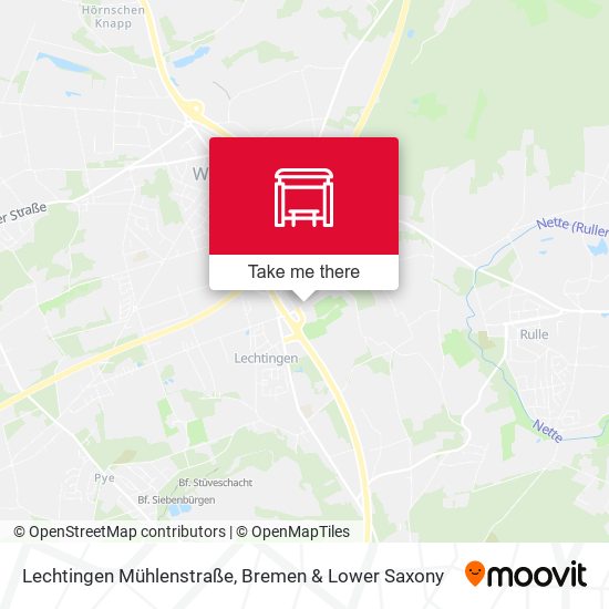 Lechtingen Mühlenstraße map