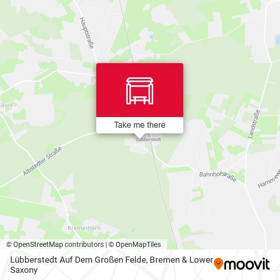 Lübberstedt Auf Dem Großen Felde map