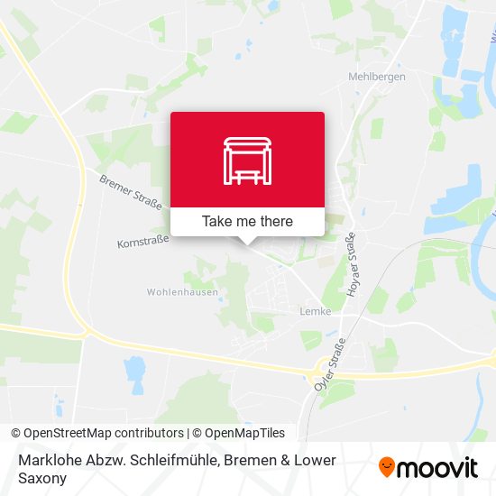Marklohe Abzw. Schleifmühle map