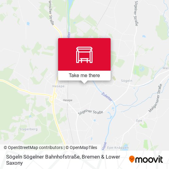 Sögeln Sögelner Bahnhofstraße map