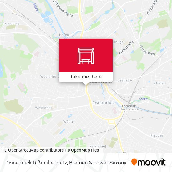 Osnabrück Rißmüllerplatz map