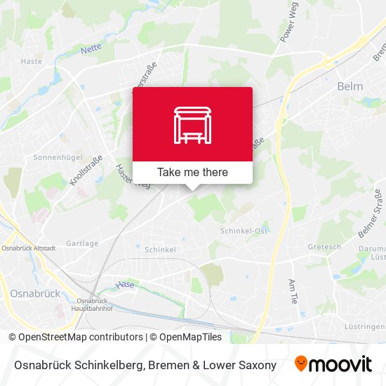 Osnabrück Schinkelberg map