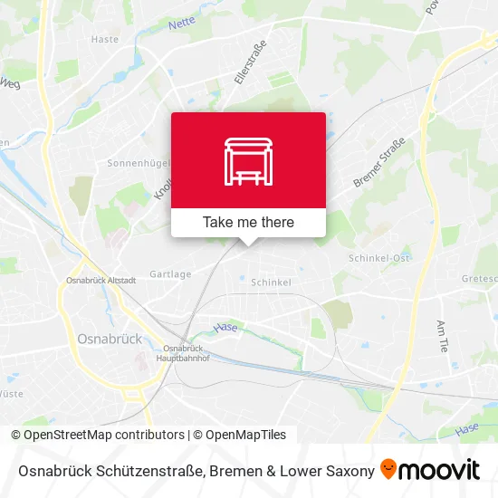 Карта Osnabrück Schützenstraße