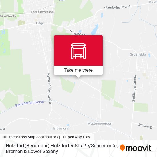 Holzdorf(Berumbur) Holzdorfer Straße / Schulstraße map
