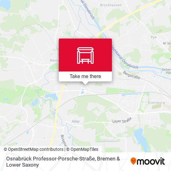 Osnabrück Professor-Porsche-Straße map