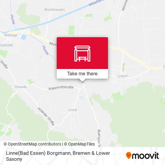 Linne(Bad Essen) Borgmann map