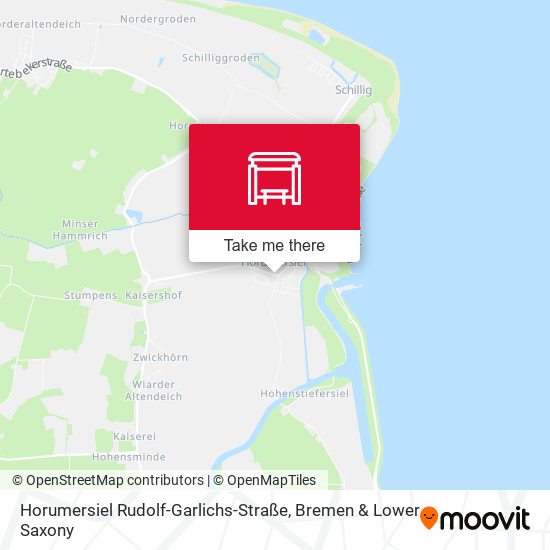 Horumersiel Rudolf-Garlichs-Straße map