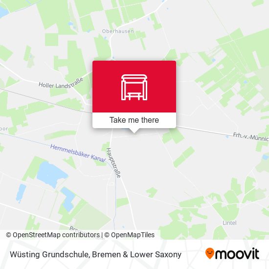 Wüsting Grundschule map