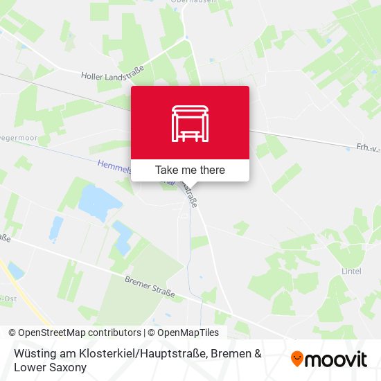 Wüsting am Klosterkiel / Hauptstraße map