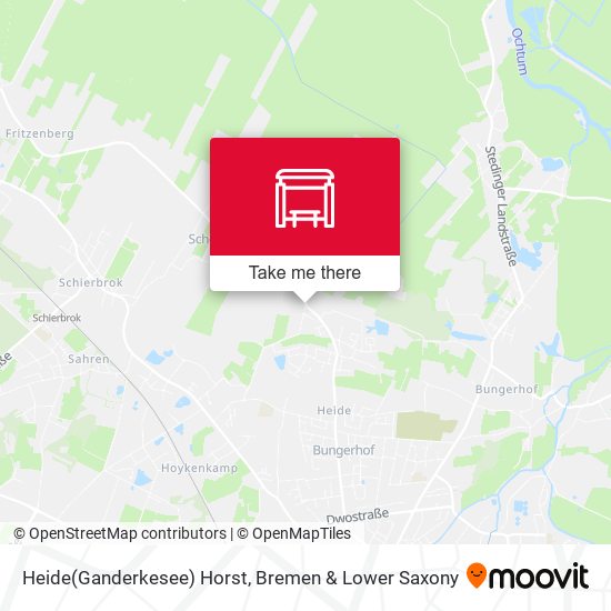 Heide(Ganderkesee) Horst map
