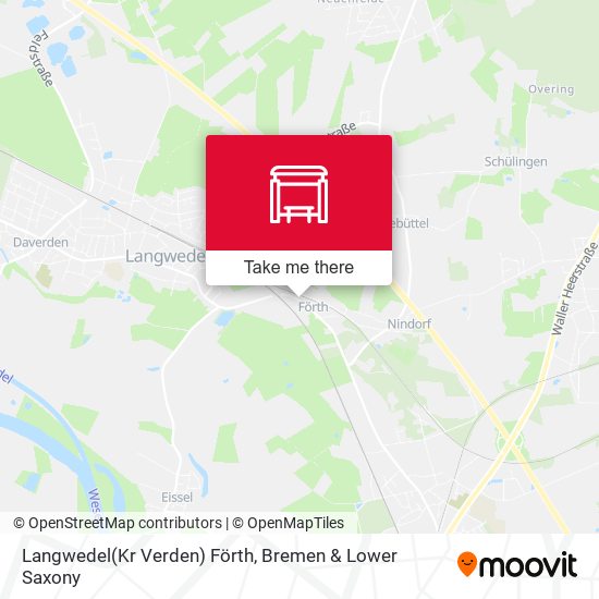Langwedel(Kr Verden) Förth map