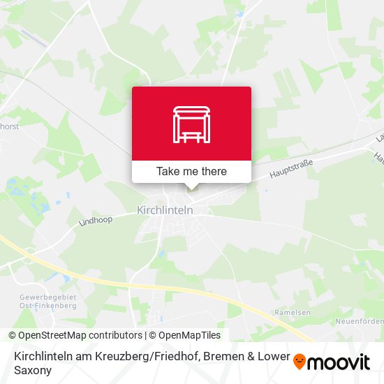 Kirchlinteln am Kreuzberg / Friedhof map
