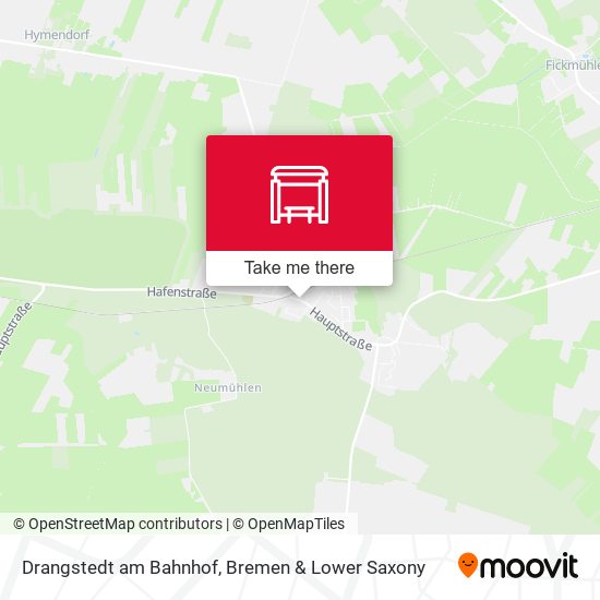 Drangstedt am Bahnhof map