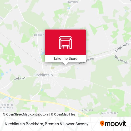 Kirchlinteln Bockhörn map