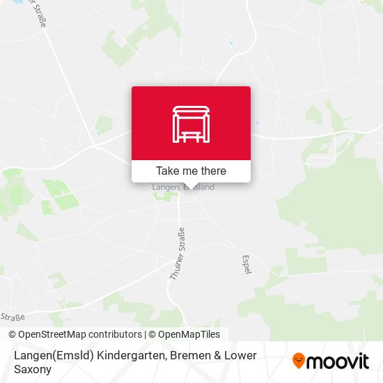 Langen(Emsld) Kindergarten map
